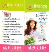 Kredyty dla firm do 500.000 - AB FINANSE Bernadeta Zielińska Muszyna