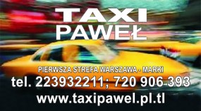 Taxi zakupy - PAWEŁ - Taxi Marki Marki