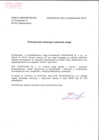 Referencja od firmy Gmina Miedzichowo