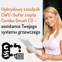 Bufor ciepła CO i zasobnik CWU – Combo Smart CO - Makroterm Sp.j. Kraków