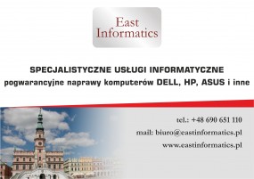 Modernizacja komputerów i laptopów - East Informatics Zamość