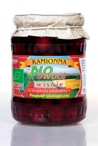 Ekologiczny kompot wiśniowy - KAMIONNA Grzegorz Mucha Przetwórstwo owocowo - warzywne Kamionna