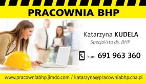 Szkolenia z zakresu bhp - Pracownia BHP Katarzyna Kudela Ponikiew