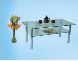 Prostokątny szklany stolik - MARCIN ŁUGIEWICZ- producent stolików szklanych Nowe Miasto Lubawskie