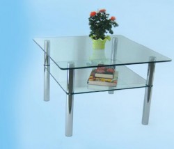 Kwadratowy szklany stolik - MARCIN ŁUGIEWICZ Nowe Miasto Lubawskie