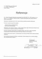 Referencja od firmy P.H. "Wesbol" Bogusław Wesołowski