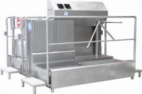 Zintegrowana stacja higieny ze wskaźnikiem zużycia płynu - CHEMAX-TECH Bartłomiej Woś Sieradz