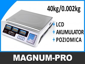 Elektroniczna waga sklepowa kalkulacyjna - MAGNUM-PRO Poczesna