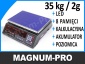 Waga sklepowa kalkulacyjna 35kg czarna - MAGNUM-PRO Poczesna