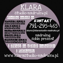 Nadruk na Gadżetach Reklamowych - KLARA studio-nadruku.pl Anna Bulik Stare Pole