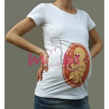 Koszulka ciążowa z nadrukiem - Odzież Ciążowa Sklep ModnaMama Grodzisk Mazowiecki