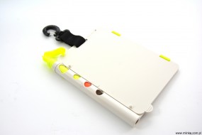 TABLICZKA Z RYSIKIEM 12,7 * 17,8 - mlinke sidemount Mogilno