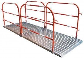 Kładki dla pieszych budowlane - BHP Sikora Wrocław