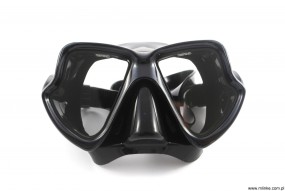 MASKA AQUATEC MK-400 CZARNA DUŻE POLE WIDZENIA - mlinke sidemount Mogilno
