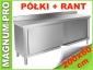 Stół gastronomiczny z szafką 200x60cm - MAGNUM-PRO Poczesna
