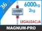 Waga hakowa 6ton legalizacja pilot - MAGNUM-PRO Poczesna