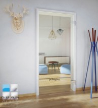 DRZWI SZKLANE Z FUTRYNĄ STAŁĄ - Jakub Czyrnek Qubaglass Rabka-Zdrój