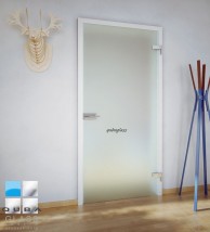 DRZWI SZKLANE z futryną stałą - Jakub Czyrnek Qubaglass Rabka-Zdrój