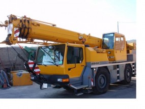 Usługa dzwigiem Liebherr 35 ton - Brzoza Jan  Usługi dźwigowe Kielce