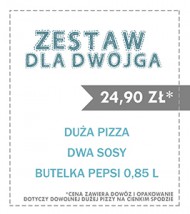 Zestaw dla dwojga w Pizza Heaven - Pizza Heaven Koszalin
