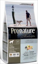 Karma dla psów Pronature Holistic Dog All Breeds Atlantic Salmon&Brown - Sklep KOCIMIĘTKA - Karma dla Twojego Psa i Kota Galowice