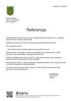Referencja od firmy Gmina Łagiewniki