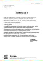 Referencja od firmy MA-WO Wojciech Malczewski