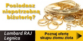 Skup złota, srebra, platyny - Jubiler - Lombard - Grawer  R.A.J  Legnica