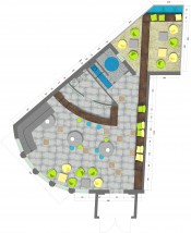 Projekt lokalu gastronomicznego - STUDIO ŁADNIE Olkusz