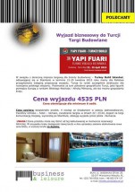 Wyjazd na targi TurkeyBuild - BUSINESS & LEISURE Emilia Kominek Warszawa