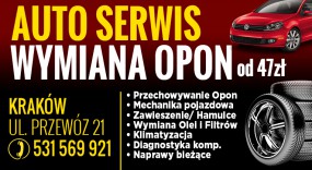 Wymiana Opon 46% taniej ! - TOP Mechanika i Wymiana Opon Kraków