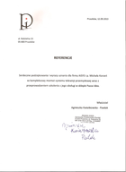 Referencja od firmy Pazza Idea