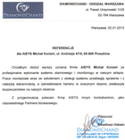 Referencja od firmy Diamondchand
