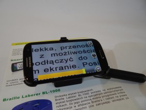 Telefon z lupą elektroniczną - Brawo Sp.j. Łódź