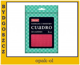 ŚCIERKA MIKROFIBRY CUADRO DO CZYSZCZENIA ŁAZIENKI - OPAK-OL Bydgoszcz