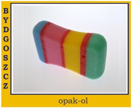 BARDZO MIĘKKA I DELIKATNA MYJKA GĄBKA KĄPIELOWA MEGI - OPAK-OL Bydgoszcz