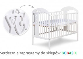 Łóżeczko niemowlęce 120/60 - BOBASIK Stargard
