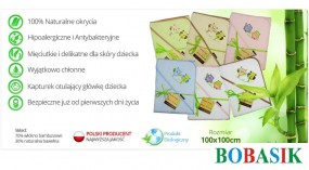 Okrycie kąpielowe bambusowe - BOBASIK Stargard