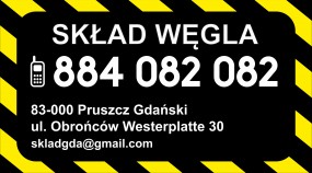 Sprzedaż węgla - SKŁADZIK Pruszcz Gdański Skład Węgla Pruszcz Gdański