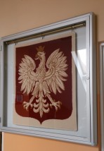 Gablota na sztandar, herb, godło - EXPODESIGN Puszczykowo