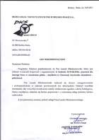 Referencja od firmy Biuro Podróży PKS Bielsko Biała