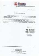 Referencja od firmy Biuro Podróży Filoktitis