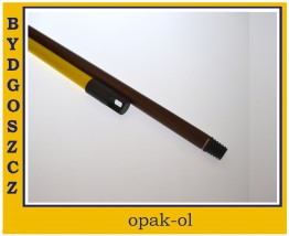 STANDAROWY I UNIWERSALNY KIJ WYKONANY Z TWORZYWA DŁUGOŚĆ 120 CM - OPAK-OL Bydgoszcz