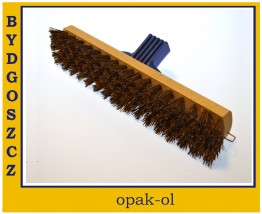 SZCZOTKA DO SZOROWANIA BETONU CEGŁY BASYNA 30 cm - OPAK-OL Bydgoszcz