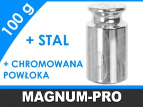 Odważnik wzorcowy do kalibracji wagi wzorzec masy 100g - MAGNUM-PRO Poczesna