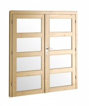 Drzwi dwuskrzydłowe L/P - Interdrex Sp. z o.o. Bieszkowice