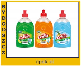 SKUTECZNY I WYDAJNY PŁYN DO MYCIA NACZYŃ GOLD CYTRUS 500 ml - OPAK-OL Bydgoszcz