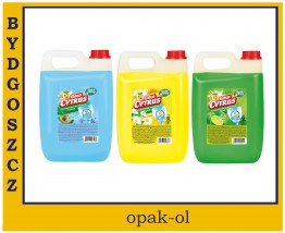 SKUTECZNY I WYDAJNY PŁYN DO MYCIA NACZYŃ GOLD CYTRUS KANISTER 5L - OPAK-OL Bydgoszcz