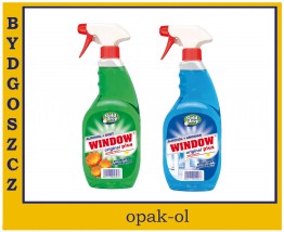 PŁYN WINDOW DO MYCIA SZYB ZE SPRYSKIWACZEM BUTELKA 750 ml - OPAK-OL Bydgoszcz