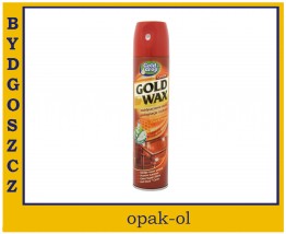 SKUTECZNY PREPARAT GOLD WAX DO PIELĘGNACJI MEBLI W AEROZOLU 250 ml - OPAK-OL Bydgoszcz